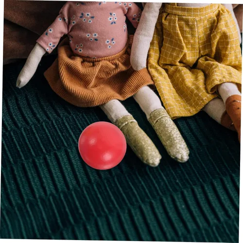 Vista 7 de Toddmomy 3 bolas de madera para croquet de repuesto para juegos familiares al aire libre, promueve la coordinación ojo-mano para actividades