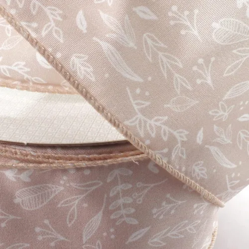 Vista 2 de Ribbon Traditions Cinta con alambre de ramitas verdes beige 2 1/2" x 10 yardas