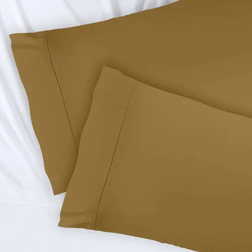 Vista 37 de Juego de cama de 5 piezas, 100% algodón egipcio de 600 hilos, fundas de almohada y sábana bajera con bolsillo extra profundo, ropa de cama suave