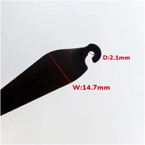 Vista 3 de Ajuste para R/C Quadcopter Piezas de repuesto para E88 E525 RC Drone Accesorio 2.020 in Blade Prppellers A B (4 piezas)