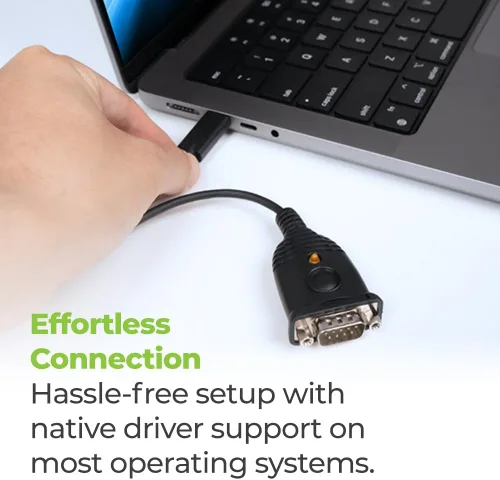 Vista 7 de IOGEAR Adaptador C a Serial RS232