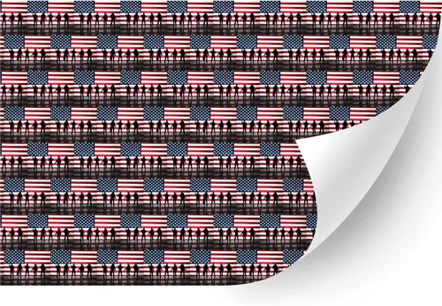 Vista 17 de HTV4U American Theme - Vinilo de transferencia de calor con estampado (4 de julio, 18.5 x 12 pulgadas), vinilo para planchar, película de papel