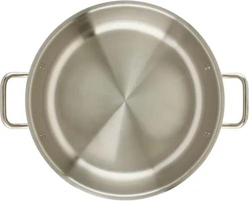 Vista 7 de Winco - Brasero de acero inoxidable de grado comercial con tapa, 15 cuartos de galón
