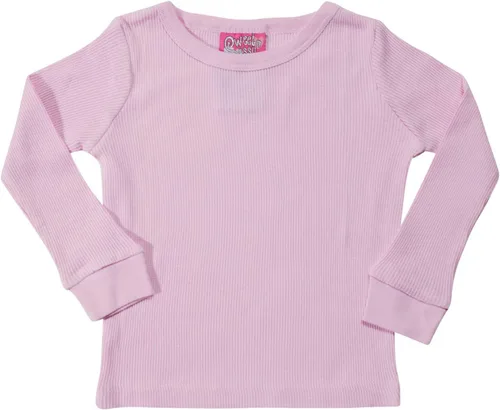 Vista 3 de Sweet & Sassy Conjunto de ropa interior térmica de 4 piezas para bebés y niñas pequeñas