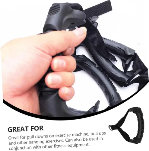 Vista 8 de BESPORTBLE 2 unids Fitness Handle Banda de Resistencia Mango de Entrenamiento Fitness Tirador de Cuerda Mango Deportivo Mango de Ejercicio Agarre