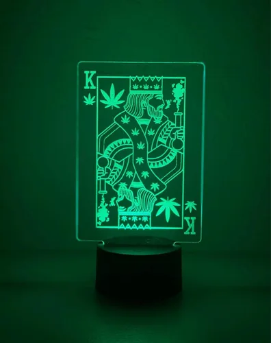 Vista 17 de 420 hojas 3D LED lámpara de mesa luz nocturna ilusión visual óptica decoración del hogar iluminación