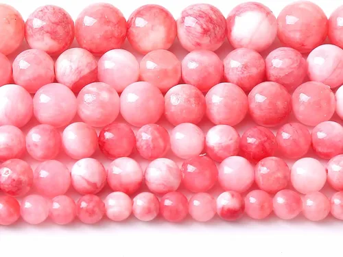 Vista 75 de 4MM 86 piezas Cuentas sueltas de piedra natural de amazonita calcedonia para hacer joyería DIY Pulsera Collar 1 hebra