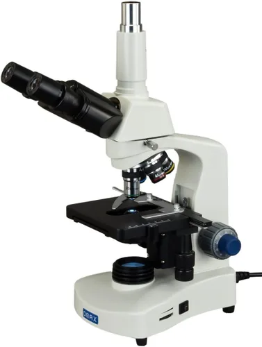 Vista 2 de OMAX Microscopio Trinocular compuesto de Siedentopf LED 40X-400X