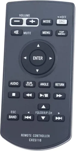 Vista 3 de Nuevo reemplazo DVD RDS receptor AV Control remoto CXE5116 apto para dispositivo Pioneer AVH-X7500BT AVH-X6500DVD AVH-X7700BT AVH-X6700DVD