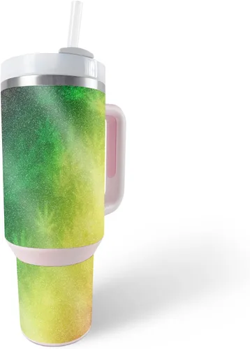 Vista 22 de MightySkins - Vaso con purpurina brillante compatible con Stanley The Quencher H2.0 FlowState de 40 onzas, parte trasera de cascabel, acabado
