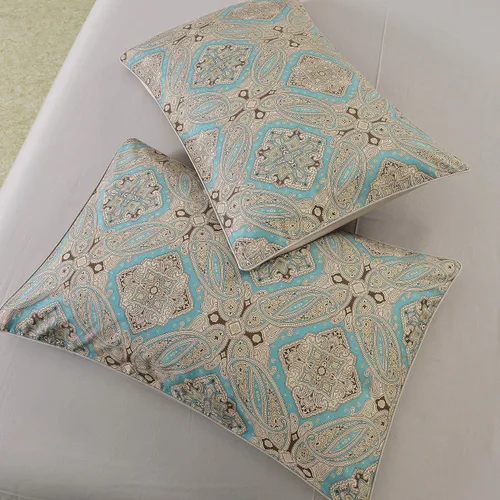Vista 68 de ABREEZE Juego de funda de edredón tamaño individual con cierre de botón, 100% algodón egipcio, juego de ropa de cama floral de granja, color rosa, 3