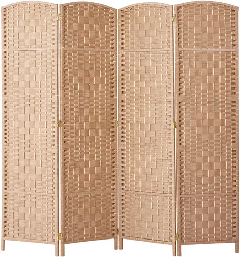 Vista 15 de Rose Home Fashion - Divisor de habitación, divisores de habitación de 6 pies de alto y pantallas de privacidad plegables, pantalla de privacidad