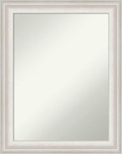 Vista 7 de Amanti Art Espejo de pared de bronce de 29 x 23 pulgadas, espejo rectangular de baño de bronce aceitado para decoración de pared de sala de estar