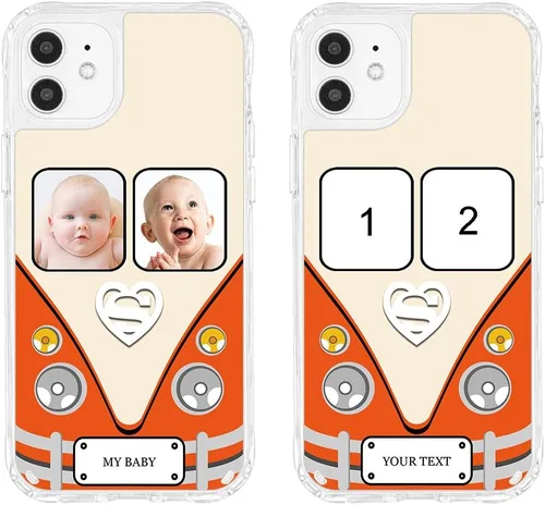 Vista 237 de Funda de teléfono personalizada para Apple iPhone 8 Plus iPhone 7 Plus, personalizada con foto, imagen, texto, imagen, diseño de imagen