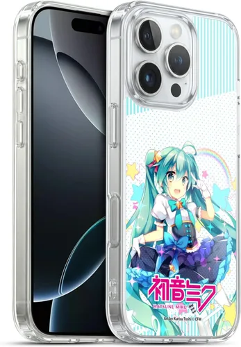 Vista 159 de Head Case Designs Licencia Oficial Hatsune Miku Gráficos Lindos Carcasa de Gel [Protección de Grado Militar] Compatible con Apple iPhone 7