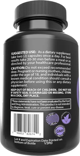 Vista 7 de Suplementos de azafrán de 177 mg, extracto de azafrán puro, fabricado en Estados Unidos, apoyo natural del estado de ánimo y energía, apoyo ocular