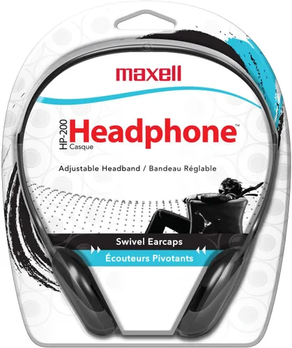 Vista 2 de Maxell Auriculares estéreo ligeros, color blanco