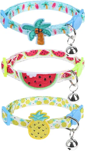 Vista 29 de PUPTECK Airtag - Collar de gato ajustable con campanas, collar de gatito ajustable para niñas y niños pequeños, cachorro, conejito, bonito accesorio