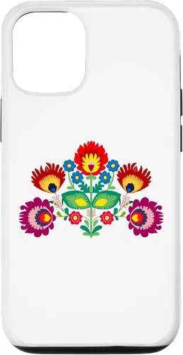 Vista 26 de iPhone 16 Polish Traditional Folk Pattern, Eastern Folklore Case