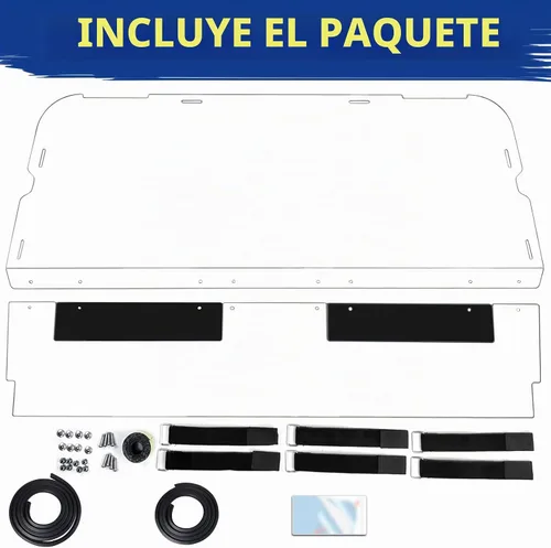 Vista 8 de StarknightMT 14-23 RZR XP - Parabrisas trasero resistente al agua