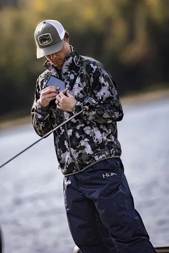 Vista 4 de HUK Icon X Soft Shell - Chaqueta para hombre Cremallera resistente al viento y al agua