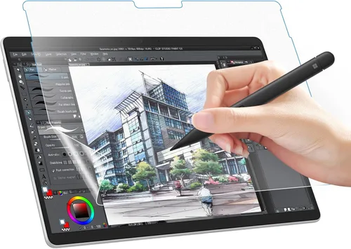 Vista 9 de MoKo Magnetic Paper Feeling Screen Protector for Surface Pro 12th 2026 Compatible with Surface Pro 11/10/9/8/X, Paper Texture, Anti-Glare, Anti