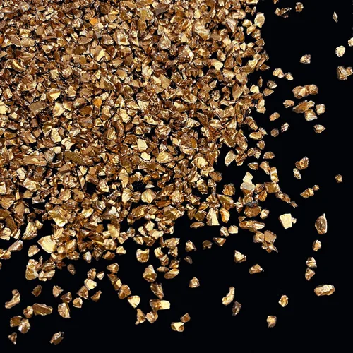Vista 10 de Jmassyang Chips metálicos irregulares de vidrio triturado, 3.53 onzas, chispas de purpurina gruesa para arte de uñas, manualidades, resina
