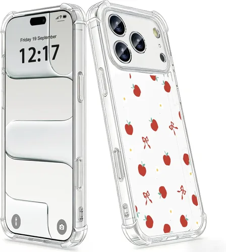 Vista 37 de OOZ Funda de cristal para iPhone 11 Pro (2019) de 5.8 pulgadas, bonita funda protectora transparente, seductor patrón de mariposa morada, suave a