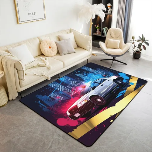 Vista 7 de Alfombra de área de girasol de 3 x 5 pies, alfombra de abeja para niños y niñas, alfombra decorativa floral amarilla, bonita alfombra decorativa