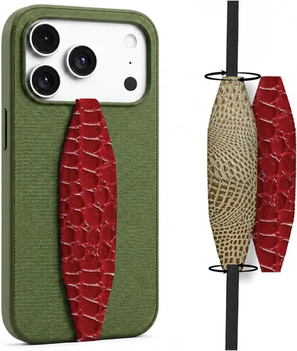 Vista 10 de Switchbands Correa de agarre para teléfono – Soporte de dedo reversible para la parte trasera del teléfono, diseño antideslizante personalizable