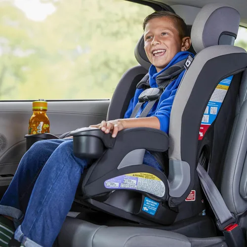 Vista 31 de Safety 1st EverSlim - Asiento de automóvil convertible 4 en 1, clip de pecho SecureTech, ultra delgado, 4 modos de bebé a refuerzo, asiento