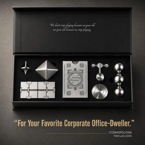 Vista 2 de The Executive Fidget Set Juguetes Sensoriales de Estimulación Premium para Alivio del Estrés para Adultos con TDAH, Ansiedad Decoración