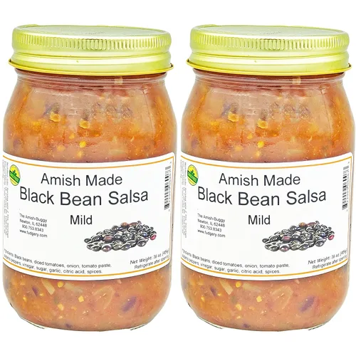 Vista 12 de Amish Made Salsa - Tarros de 2 a 16 oz (maíz mediano)