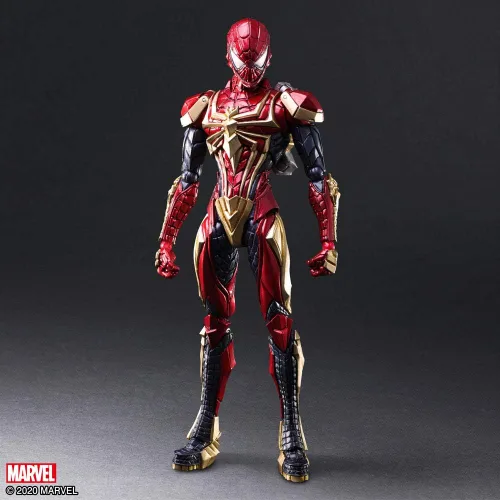 Vista 2 de Square Enix Marvel Universe Spider-Man Variant Bring Arts Figura de acción, multicolor