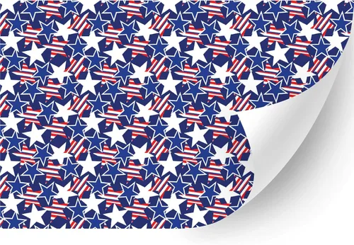 Vista 12 de HTV4U American Theme - Vinilo de transferencia de calor con estampado (4 de julio, 18.5 x 12 pulgadas), vinilo para planchar, película de papel