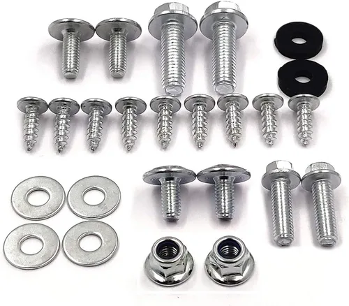 Vista 2 de HongK - Tornillos de panel de tornillo de montaje en tanque de carenado de plástico compatibles con CRF50 Dirt Pit Bike 50cc-110cc