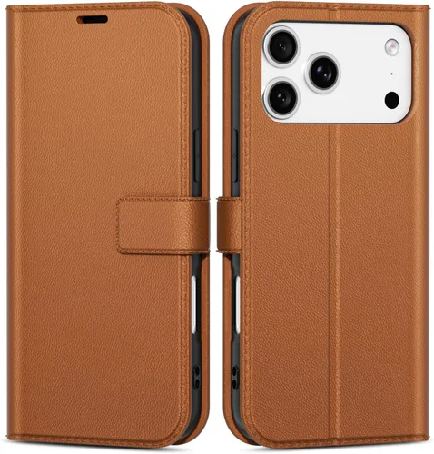 Vista 50 de oakxco Funda tipo cartera para iPhone SE 2022/2020/8/7 con soporte para tarjeta de crédito, funda magnética RFID delgada tipo libro con tapa
