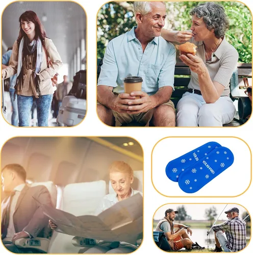 Vista 6 de YOUSHARES Bolsas de hielo para diabetes para bolsa de viaje con aislamiento de medicamentos, bolsas de hielo aprobadas por la TSA para estuche de 2