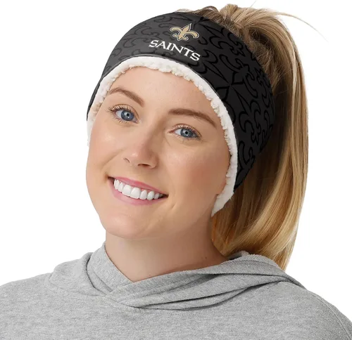 Vista 59 de FOCO Diadema de moda para mujer con logotipo de equipo de la NFL Gradiente impreso.