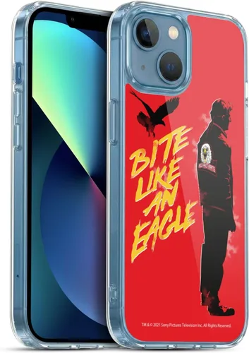 Vista 194 de Head Case Designs Funda de gel suave con licencia oficial de Cobra Kai Eagle Fang Logo Key Art compatible con Apple iPhone 7 Plus/iPhone 8 Plus