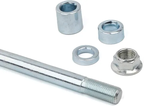 Vista 3 de Mokuo Eje Delantero Trasero de 12mm 180mm con Bujía 5mm 10mm 20mm Compatible con Pit Dirt Bike Ciclomotor Scooter QUAD ATV Mini Bike Parts