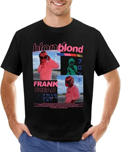 Vista 7 de Rap - Camiseta de algodón de manga corta con cuello redondo para hombre