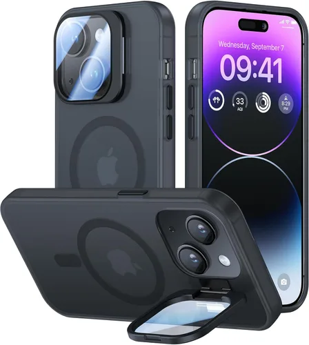 Vista 28 de VOFATA [Protección Completa Mejorada de la Cámara] para Funda iPhone Air con Cubierta de Cámara con Soporte [Compatible con MagSafe][Protección