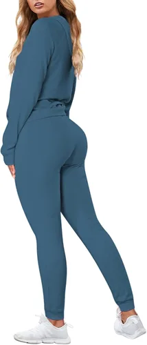 Vista 19 de Fixmatti Sudadera con capucha y bolsillos para mujer