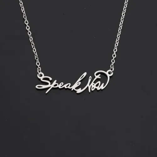 Vista 5 de PENQI Collar inspirado en cantantes, regalo para fanáticos de la música, regalo para cantantes, amantes de la música, regalo de canción, joyería
