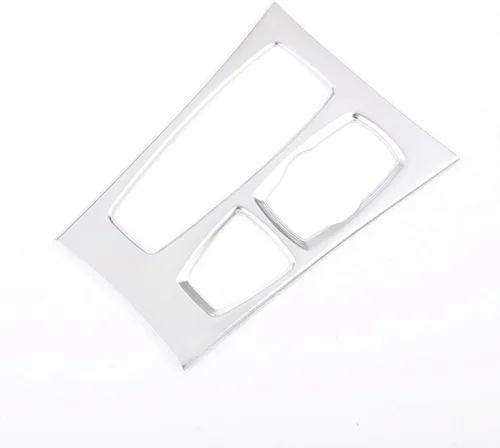 Vista 6 de YIWANG ABS cromo consola central cambio cambio panel cubierta decorativa para BMW X5 X6 E70 E71 2010 2011 2012 2013 mano izquierda coche accesorios