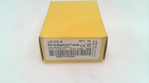 Vista 2 de COOPER BUSSMANN LP-CC-8 - Cantidad de 10, Fusible 8A, 600V, TIME DELAY LP-CC-8 - Cantidad de 10