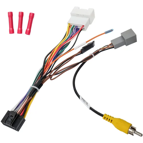 Vista 8 de Arnés de cable de radio de 20 pines para conector estéreo de Mitsubishi Compatible con Outlander Lancer Pajero Mirage Triton ASX Arnés de cableado