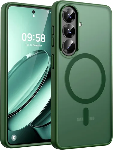 Vista 47 de TOCOL Funda para iPhone 17e, compatible con Magsafe, protección militar contra caídas, delgada, translúcida, mate, a prueba de golpes, para iPhone