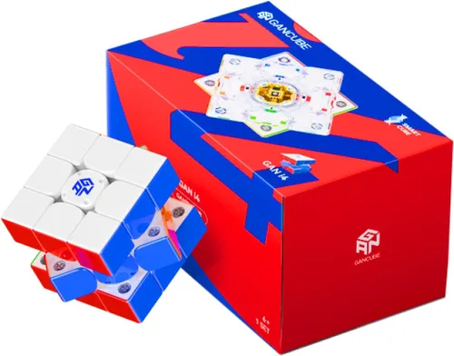 Vista 10 de GAN i4 Maglev UV with Sticker, Smart Speed Cube with GanPod for Pros Cuber